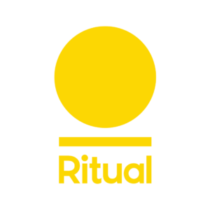 A close up image of Ritual's logo