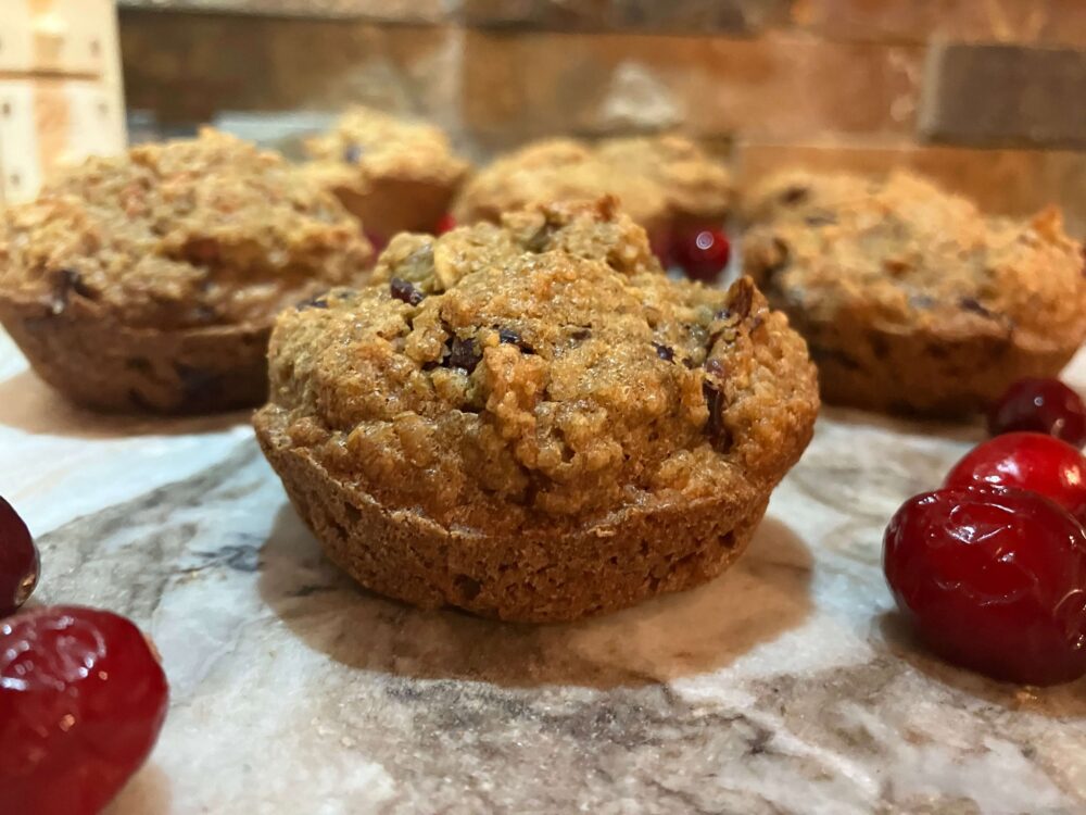 Healthy Apple Cranberry Muffins (Vegan & Gluten-Free) - Eat Well Crohn's Colitis